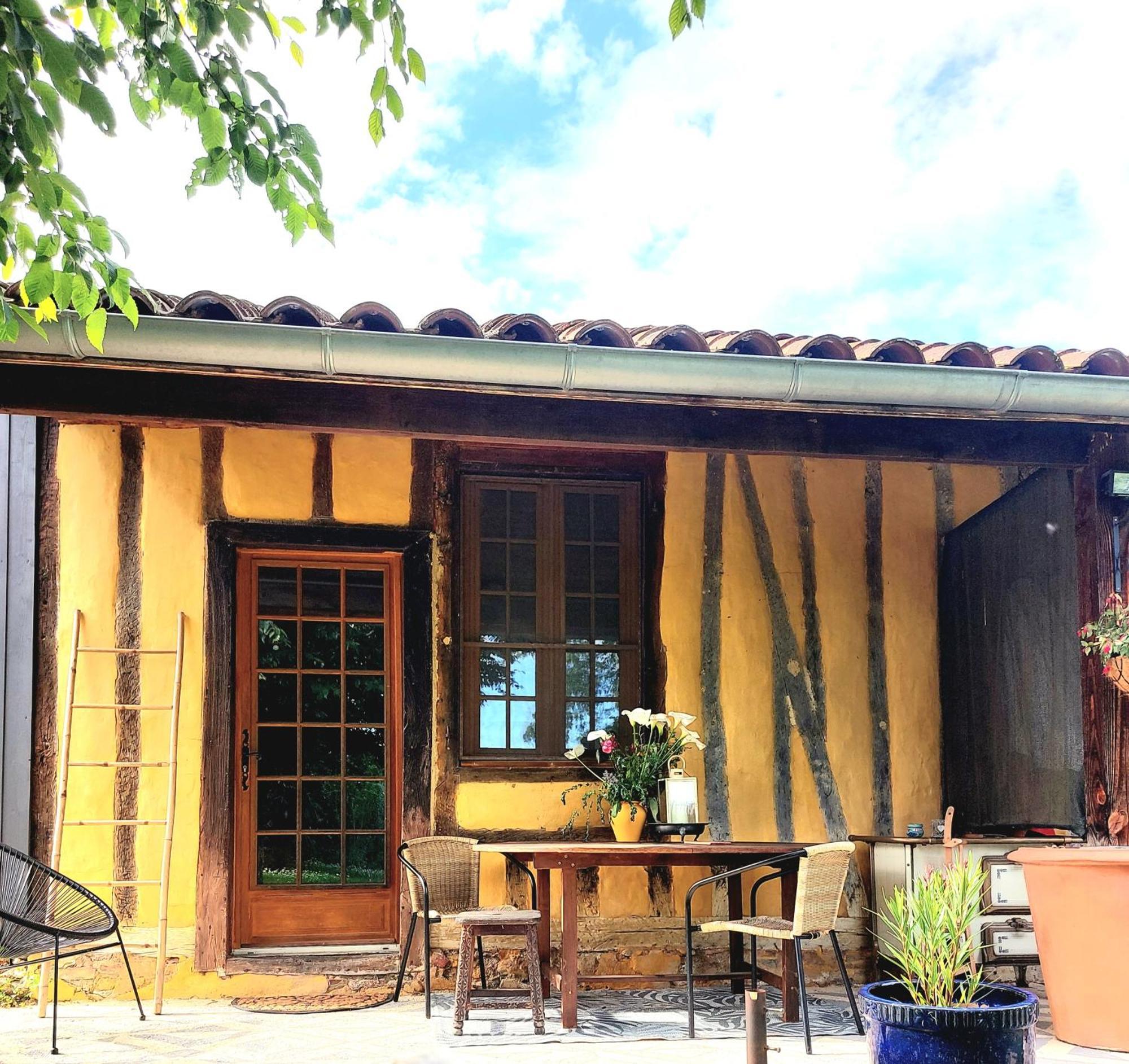 Domaine à Marmande Acomodação com café da manhã Berdoues Exterior foto